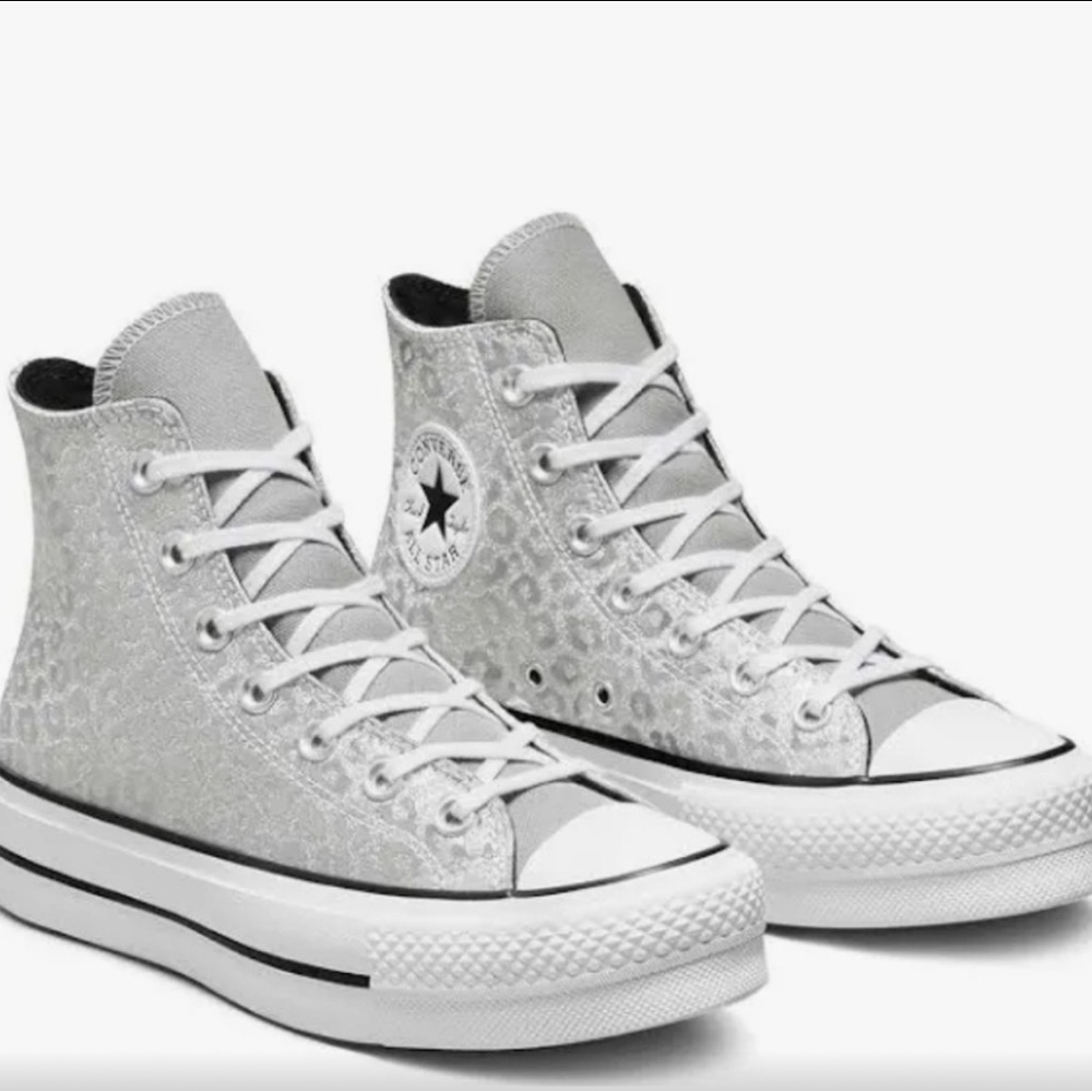 Converse Gray High-Top Sneakers